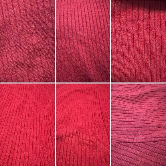 Intimately Free People Golden Hour Set Size M Skirt Crop Top Maroon Ribbed Twist - Picture 10 of 13